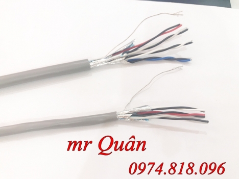 Dây tín hiệu vặn xoắn từng cặp 2 lớp chống nhiễu