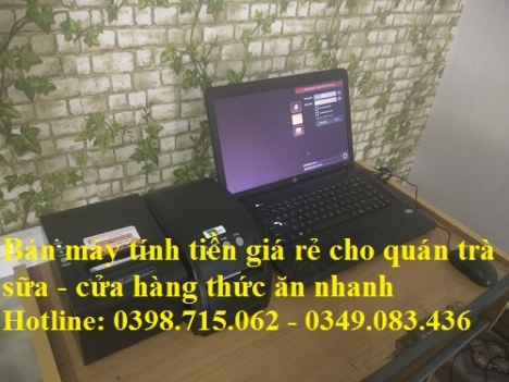  Cung cáp máy tính tiền cho quán trà sữa - quán mỳ cay tại Rạch Gía 