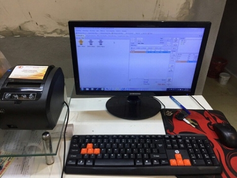 Lắp đặt trọn bộ máy tính tiền dành cho cửa hàng thể thao tại Đồng Tháp 