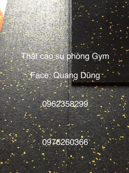 thảm cao su phòng gym