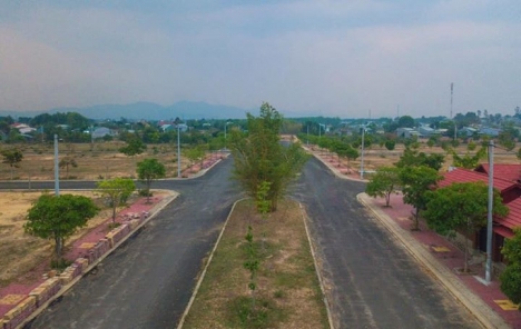 Trục đấu nối ra QL 24 - KĐT Hoàng Thành Kon Tum