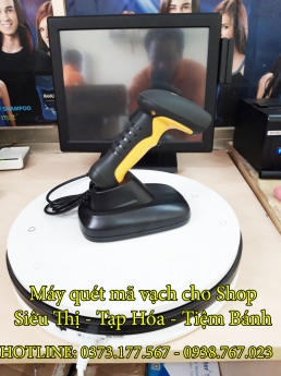 Máy quét mã vạch siêu nhạy cho Shop - Tạp hoá - tiệm bánh tại CẦN THƠ