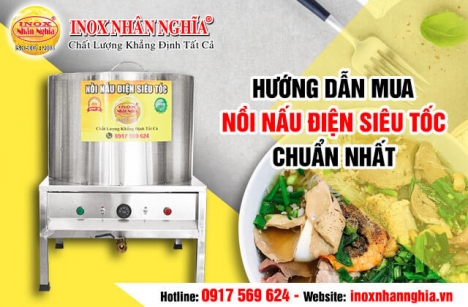 Hướng dẫn chọn mua nồi nấu điện siêu tốc