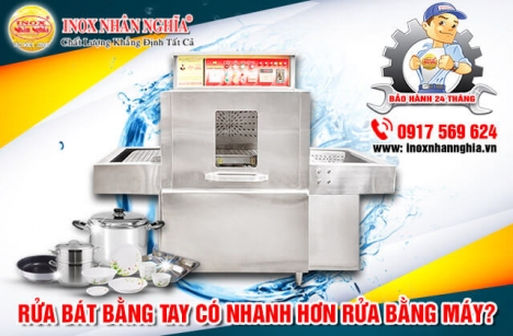 Có nên sử dụng máy rửa bát công nghiệp?