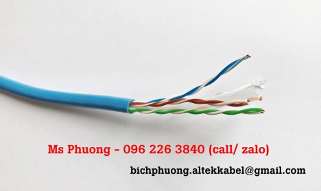 Cáp mạng Cat5e/ Cat6 - Cáp mạng chống nhiễu Ftp5e/ Ftp6 - Cáp báo cháy 4x0.22