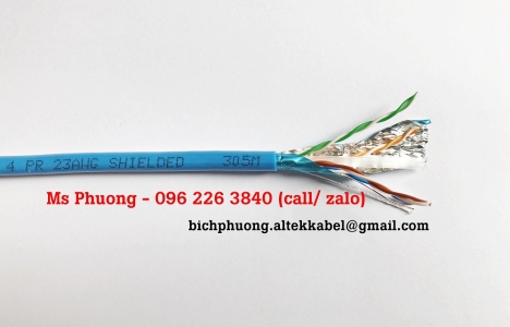 Cáp mạng Cat5e/ Cat6 - Cáp mạng chống nhiễu Ftp5e/ Ftp6 - Cáp báo cháy 4x0.22