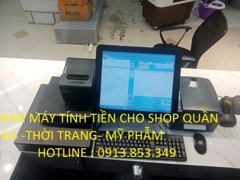 Bán máy tính tiền cảm ứng cho shop nón tại An Giang giá rẻ 