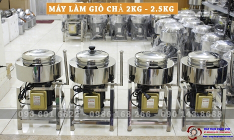 Máy xay giò chả mini 2,5kg bao đá loại mới nhất giá rẻ như cho.