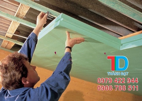 Tấm cách âm xps dày 50mm xốp chống nóng nân nền