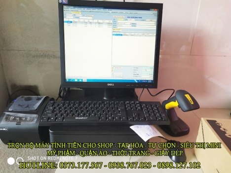 Lắp phần mềm tính tiền cho cửa hàng tạp hóa tự chọn tại Hải Dương