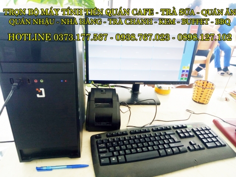 Bán máy tính tiền cho quán ăn tại Bắc Giang