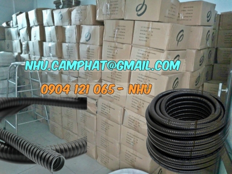 Ống ruột gà lõi thép bọc nhựa hàng sẵn kho, phân phối toàn quốc