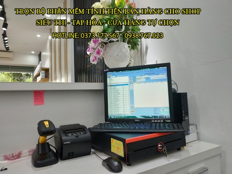 Bán trọn bộ phần mềm tinh tiền cho shop thời trang tại Hải Dương