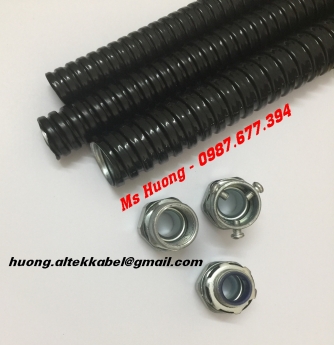 Ống sun thép bọc nhựa, ống kẽm đàn hồi bọc nhựa, ống ruột gà giá rẻ