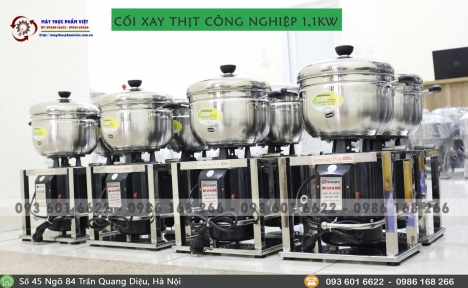 Máy xay giò chả, ruốc, thịt,... đa năng 2kg inox cho gia đình giá rẻ nhất.