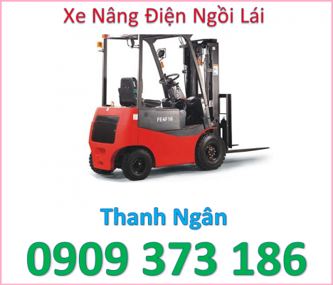 O909 373 186 xe nâng điện ngồi lái noblelift 2 tấn cao 3m,4m,5m