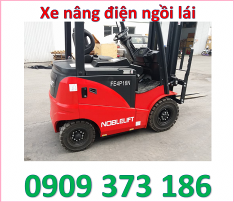 O909 373 186 xe nâng điện ngồi lái noblelift 2 tấn cao 3m,4m,5m
