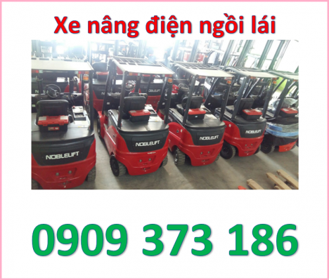 O909 373 186 xe nâng điện ngồi lái noblelift 2 tấn cao 3m,4m,5m