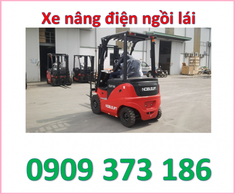 O909 373 186 xe nâng điện ngồi lái noblelift 2 tấn cao 3m,4m,5m