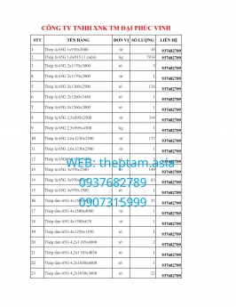Thép Tấm 65ge, 65mg 2li-3li-5li-6li-8li-10li Giá Rẻ