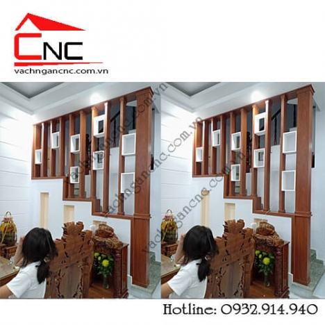 Ưu điểm trang trí lam gỗ cnc cầu thang đẹp