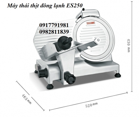 Máy thái thịt đông lạnh ES 250 hàng công ty 3598