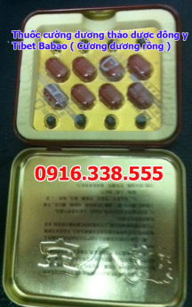 Thuốc cường dương thảo dược đông y Tibet Babao Cương dương rồng mua o dau