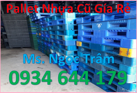 O934 644 179 pallet nhựa cũ giá rẻ tại bình dương