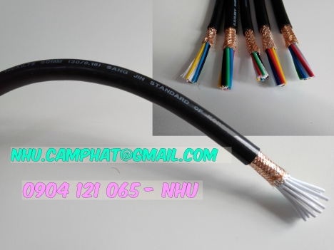 Cáp điều khiển Sangjin hàng sẵn kho, giá sỉ