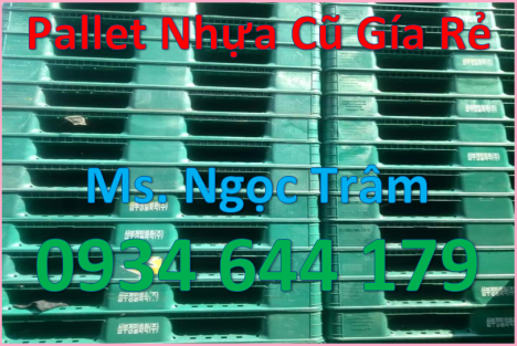 O934 644 179 pallet nhựa cũ giá rẻ tại bình dương
