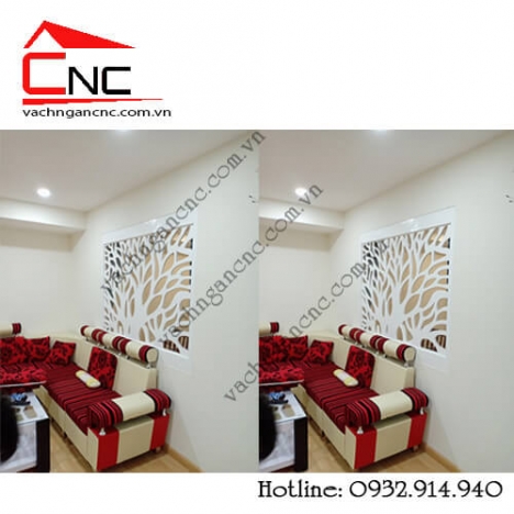 Vách ngăn phòng bàn thờ, vách cnc đẹp thế nào là phù hợp