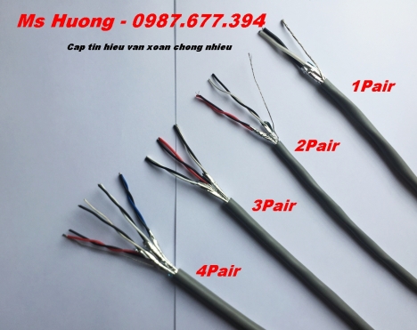 Cáp báo cháy có sẵn, cáp điều khiển tín hiệu có sẵn