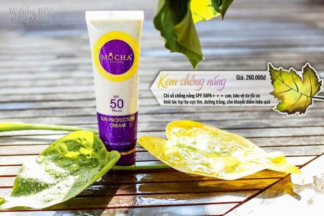 Kem Chống Nắng Mocha Sun Protection Cream Hiệu Quả Tốt