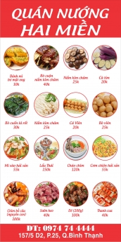 Thiết Kế, In Menu - Thực Đơn