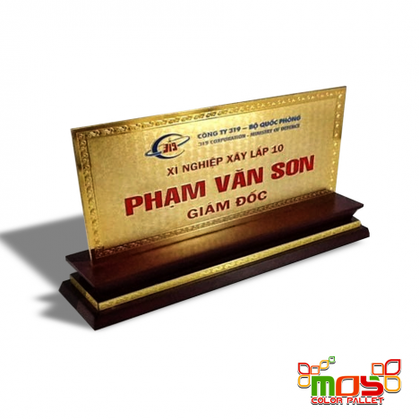 Bảng Chức Danh Để Bàn