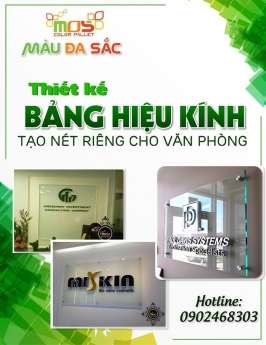 Bảng Hiệu Kính Văn Phòng
