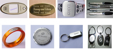 Khắc Logo Lên Kim Loại