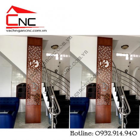 Vách ngăn phòng bàn thờ, vách cnc đẹp thế nào là phù hợp