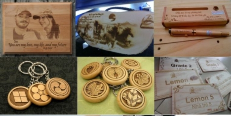 Khắc Logo Lên Kim Loại