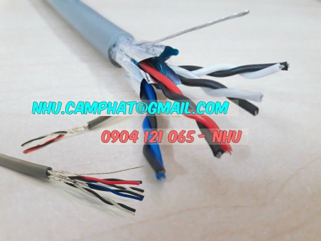 Cáp tín hiệu vặn xoắn chống nhiễu AWG hàng sẵn kho, giá ưu đãi