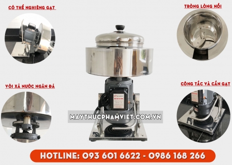 Máy xay giò, thịt 2kg bao đá giá rẻ như cho.
