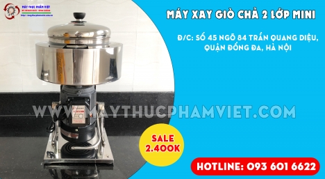 Máy xay giò, thịt 2kg bao đá giá rẻ như cho.