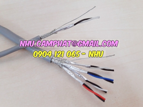Cáp tín hiệu vặn xoắn chống nhiễu AWG hàng sẵn kho, giá ưu đãi