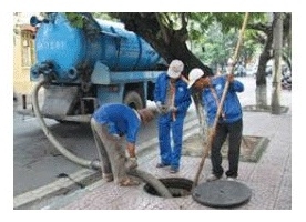 rút hầm cầu thông cống nghẹt