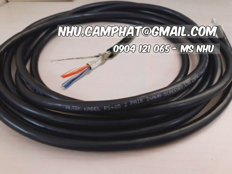 Cáp tín hiệu vặn xoắn chống nhiễu AWG hàng sẵn kho, giá ưu đãi