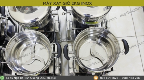 Máy xay thịt, giò, ruốc 2kg inox giá rẻ như cho.