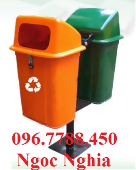 Thùng rác nhựa 3 ngăn (70lit/1ngăn) giá rẻ toàn quốc