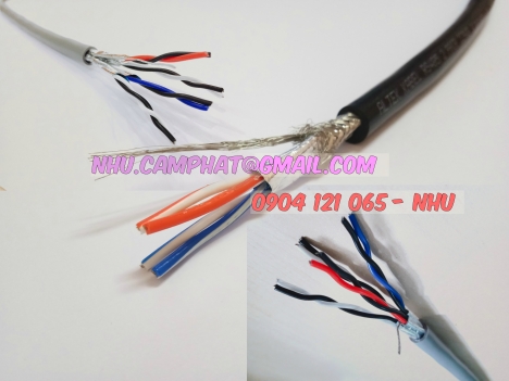 Cáp tín hiệu vặn xoắn chống nhiễu AWG hàng tiêu chuẩn châu âu