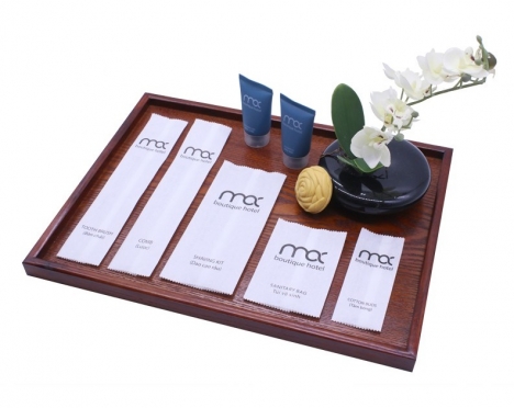 Bàn chải đóng túi giấy Bảo vệ môi trường và Bộ Amenities đóng túi giấy bảo vệ môi trường