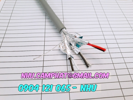 Cáp tín hiệu vặn xoắn chống nhiễu AWG hàng tiêu chuẩn châu âu